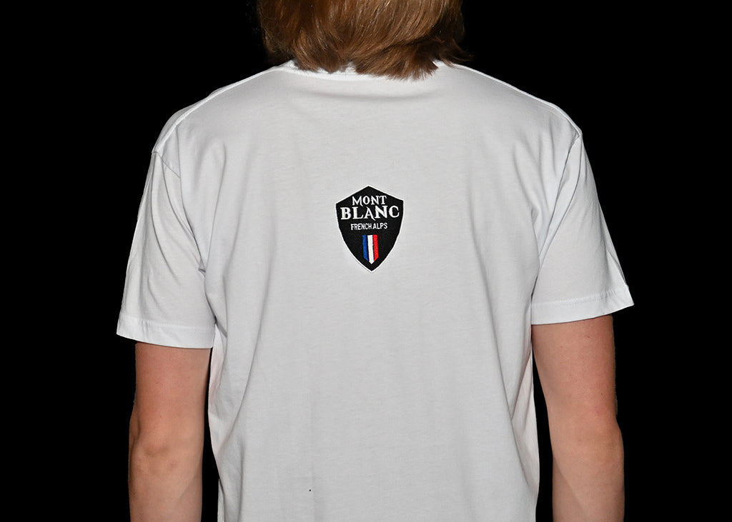 Mont Blanc - White Short Sleeve T-Shirt