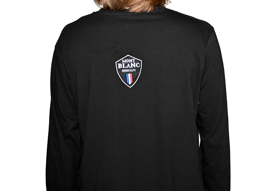 Mont Blanc - Black Long Sleeve T-Shirt