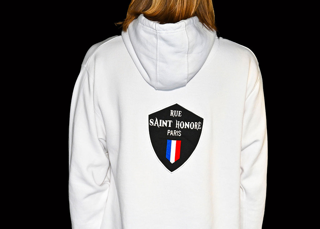 Rue Saint Honoré - White Hoodie