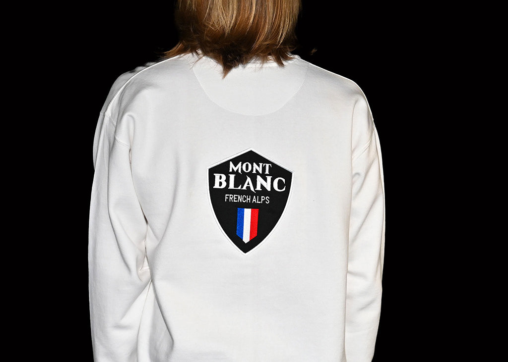 Mont Blanc - White Sweatshirt