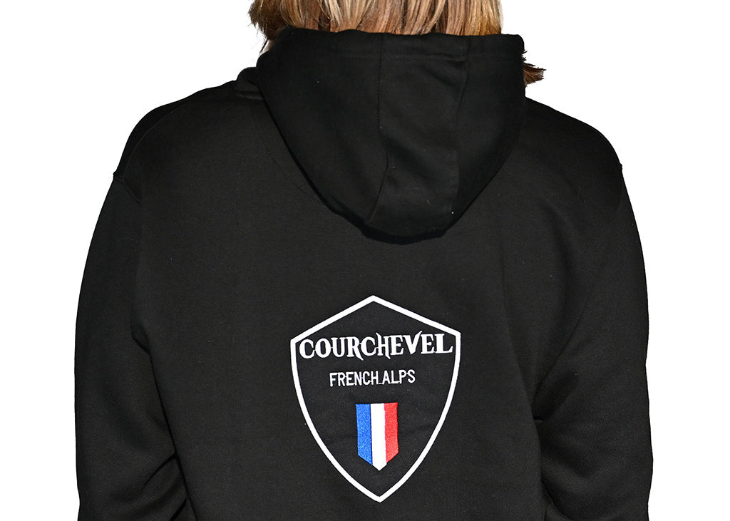 Courchevel - Black Hoodie