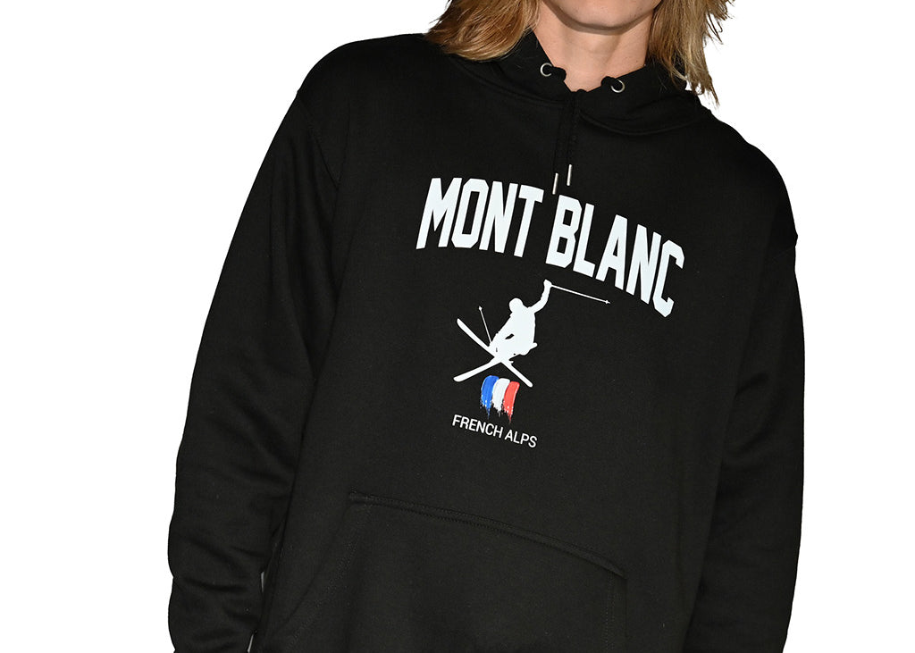 Mont Blanc Black cotton T-shirt