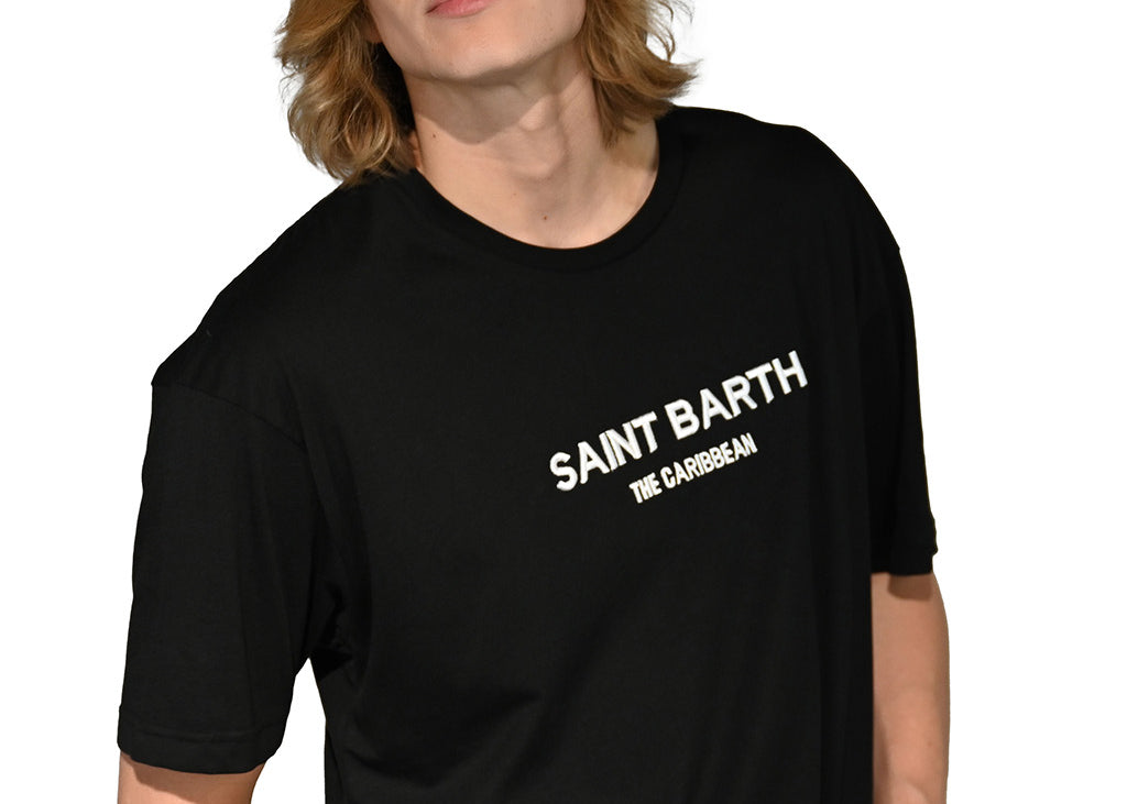 Saint Barth - Black Short Sleeve T-Shirt