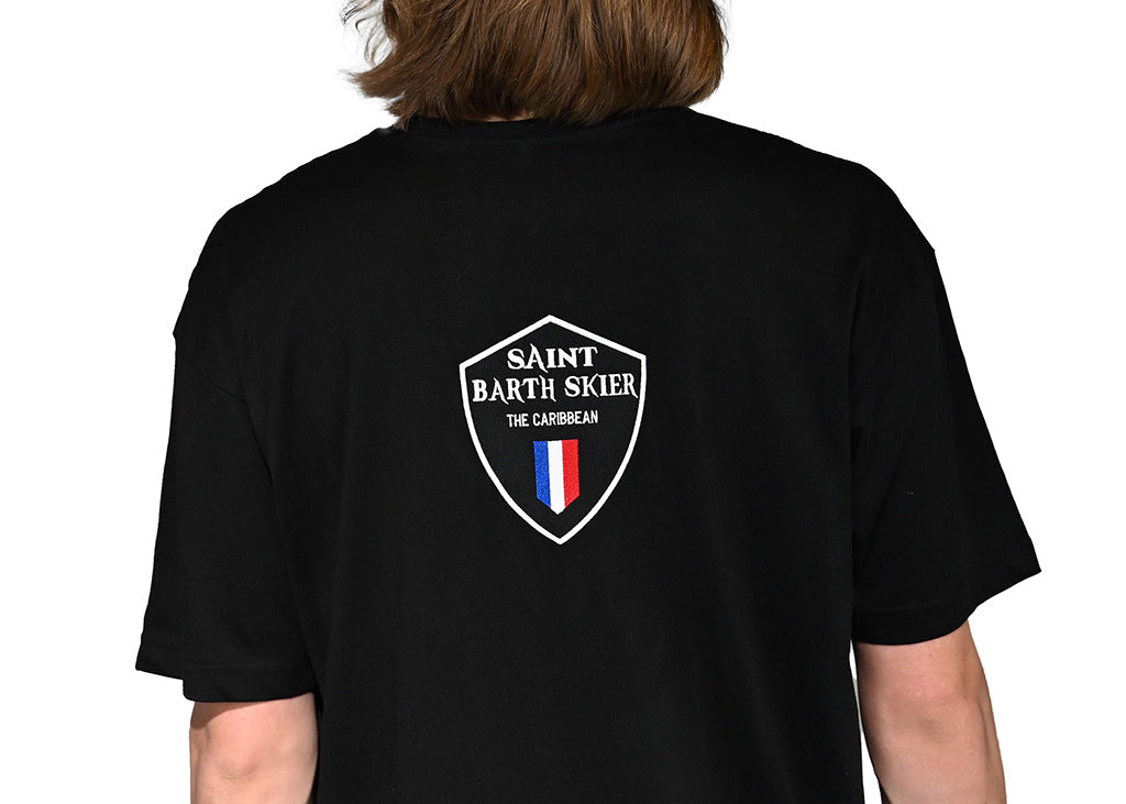 Saint Barth - Black Short Sleeve T-Shirt