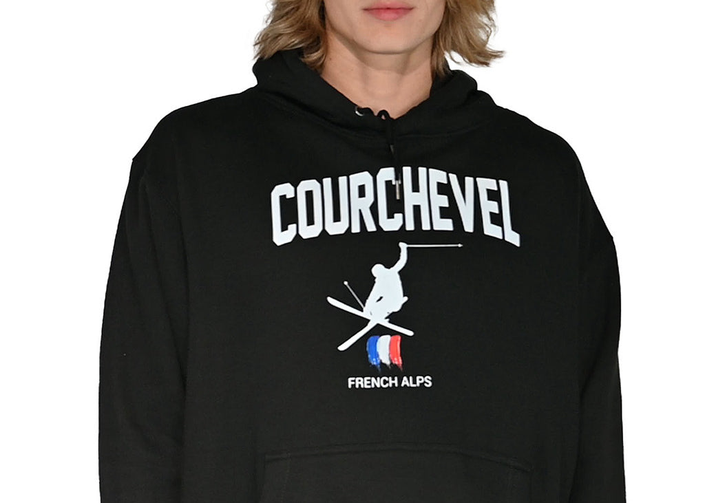 Courchevel - Black Hoodie