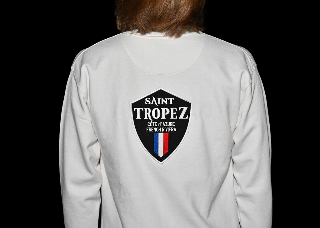 Saint Tropez - White Sweatshirt