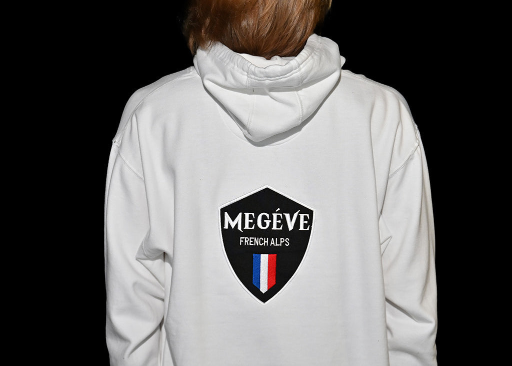 Megéve - White Hoodie