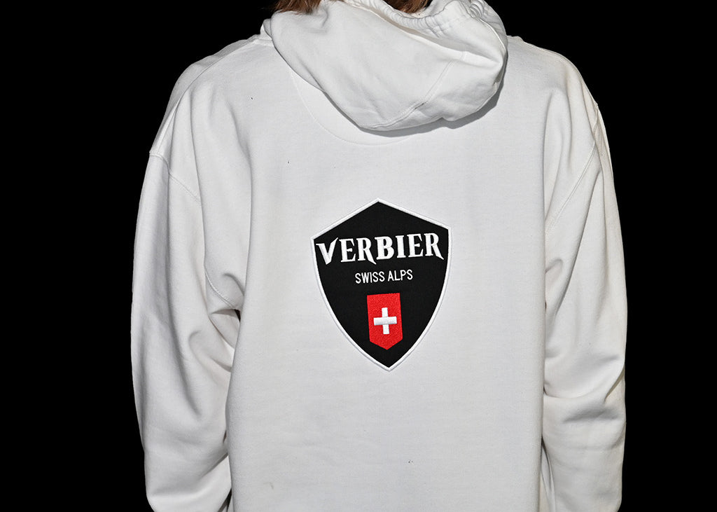 Verbier - White Hoodie