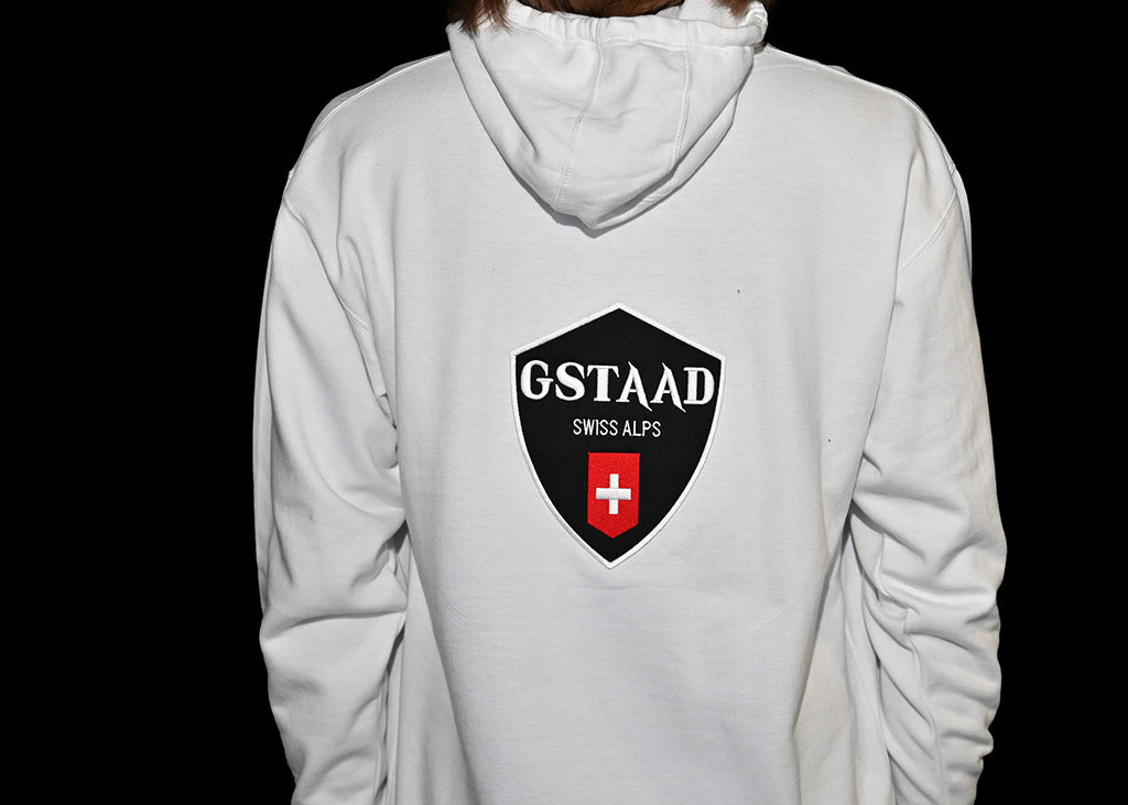 Gstaad - White Hoodie