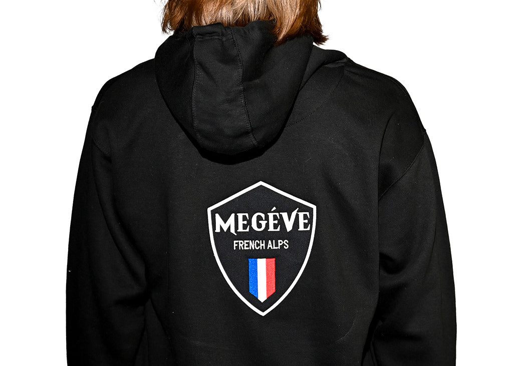 Megéve - Black Hoodie