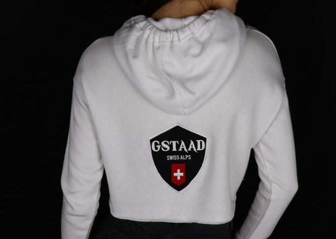 Gstaad - White Hoodie