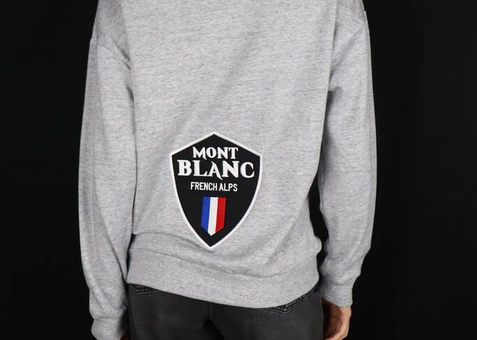 Mont Blanc - Grey Sweatshirt - Women