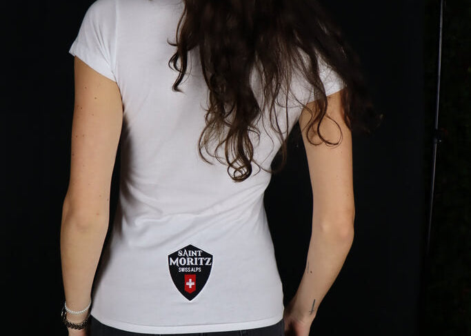 Saint Moritz - White Short Sleeve T-Shirt - Women