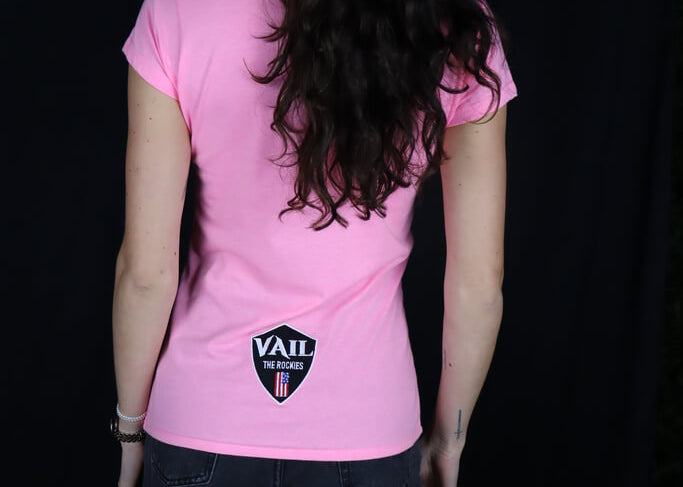 Vail - Pink Short Sleeve T-Shirt - Women