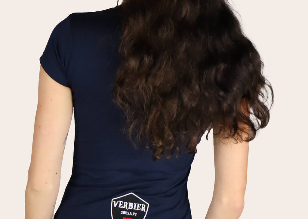 Verbier - Black Short Sleeve T-Shirt - Women