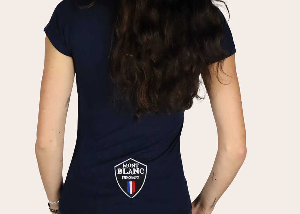 Mont Blanc - Black Short Sleeve T-Shirt - Women