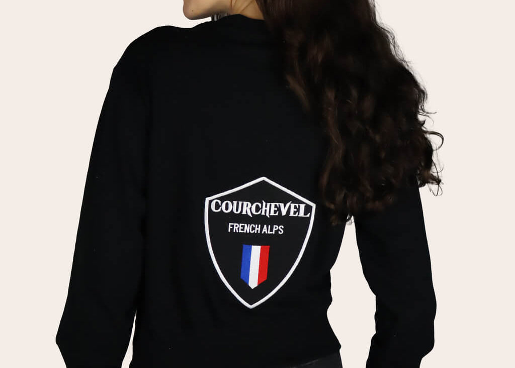 Courchevel - Black Sweatshirt - Women