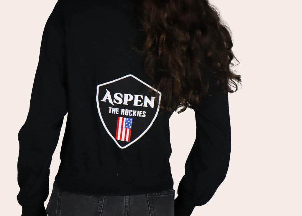 Aspen - Black Sweatshirt - Women